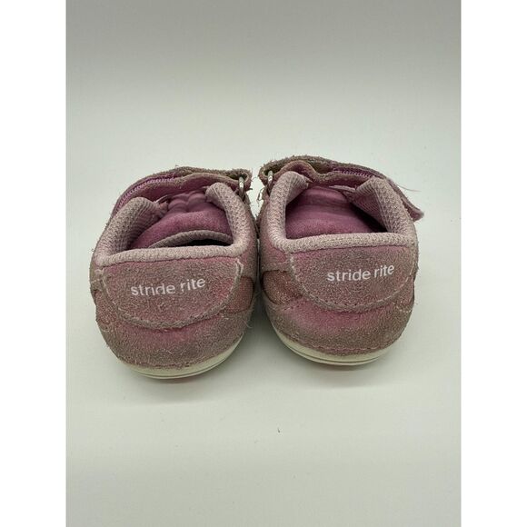 Stride Rite Jazzy Size Toddler 4W Pink White Sneakers - Picture 4 of 6